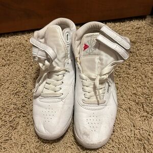 Reebok White free style High-Top Sneakers
